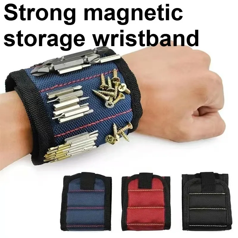 Vehicle Repairing Storage Wrist Guard Magnetic Attraction Hardware Electrician Tool Bag Woodworking Hand Tools Packaging