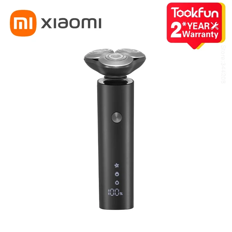 XIAOMI MIJIA Electric Shaver S301 Beard Trimmer Shaving Portable Flex Razor IPX7 Washable Trimer Ceramic Blade موخرة للجنس