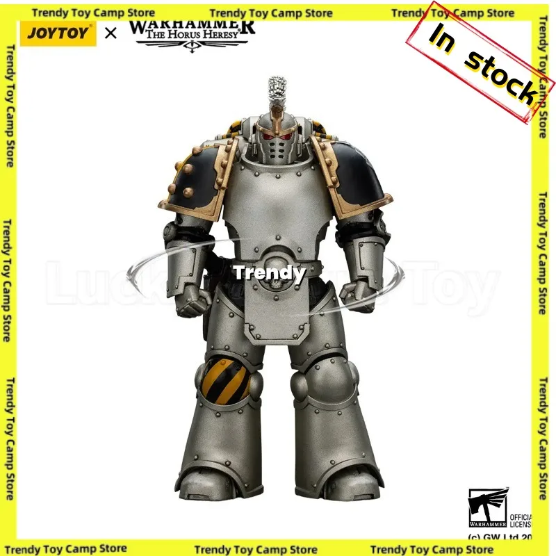 

[Товары для точек] JOYTOY 1/18 Фигурка Warhammer 40K Iron Warriors Command Squad Выбор с легионом Стандартная модель игрушки