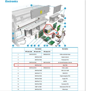 Imagem -02 - Alimentação Principal Apto para Látex 310 330 360 365 560 570 115 Impressora Remodelado Pojan B4h7067037 Unidade de