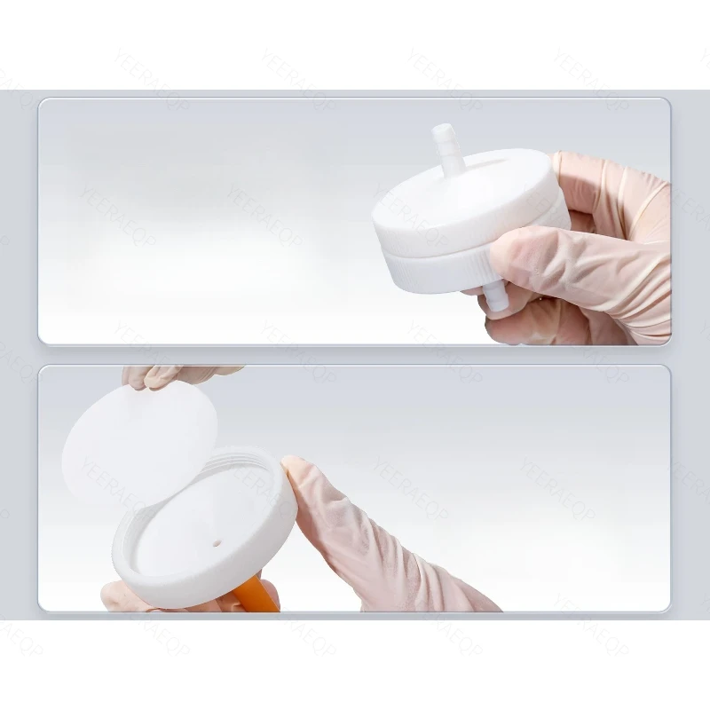 PTFE Filter Holder 13 - 90 mm Removable Syringe Filter Head Replaceable Hydrogen Chloride Sampling Holder PTFE Filter Membrane view 4