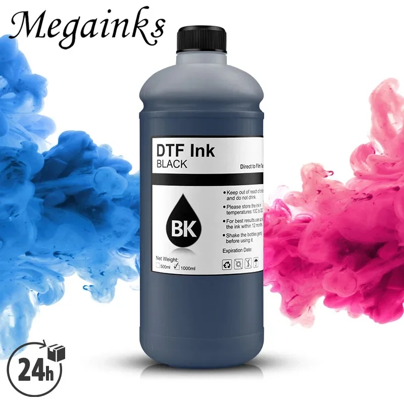 White DTF Ink 1000ml for DTF Film ink Direct Transfer Film for Epson i3200 i1600 DX5 DX7 4720 5113 XP600 Printhead L1800 1390