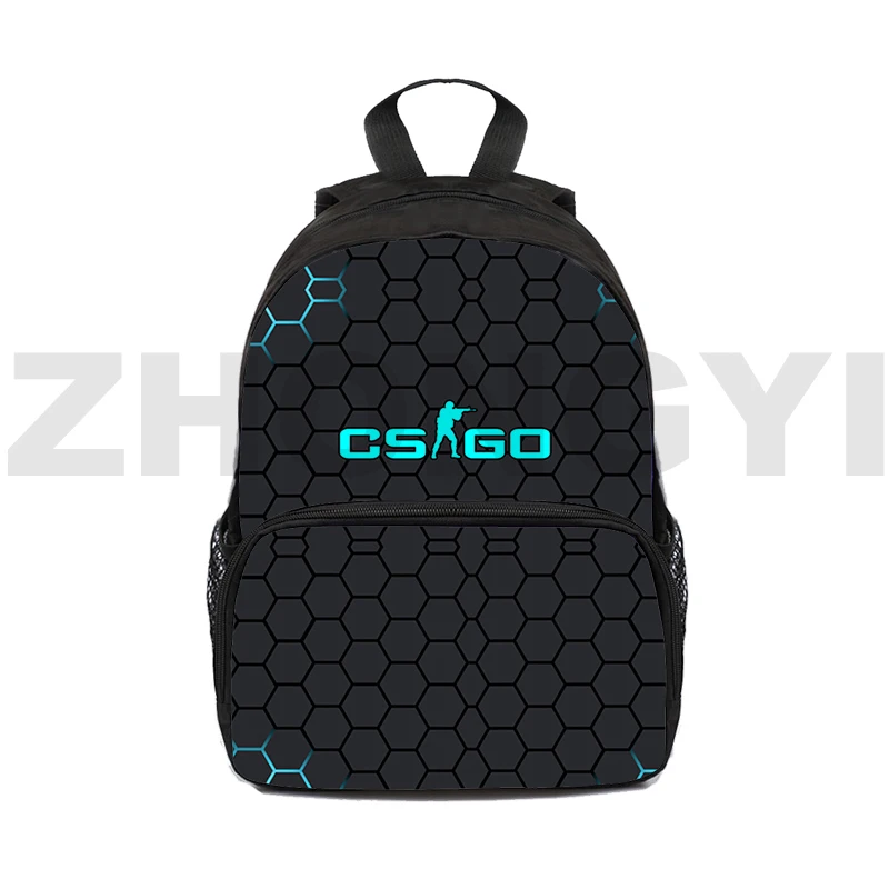 Anime Cs Go Game 3d Rugzakken Schattige Cartoon Csgo School Rugzak Voor Studenten 16 Inch Zakelijke Reistassen Voor Vrouwen