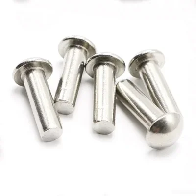 Best1 2pcs M12 stainless steel semicircular head rivet solid rivet household solids round cap decoration bolts 20mm-45mm length