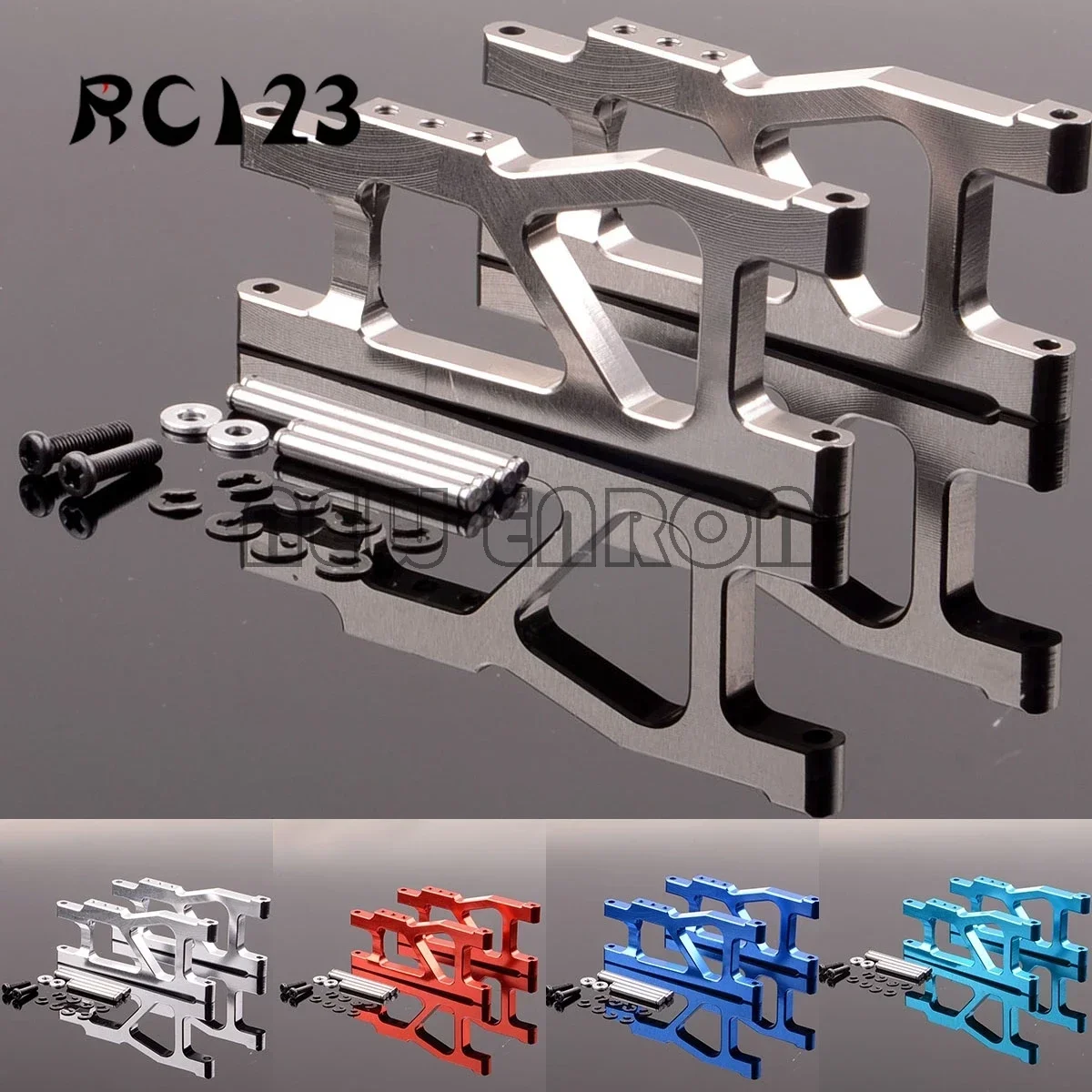 

2PCS Aluminum Rear Lower Swing Arm for RC Wltoys L969 L979 L202 L212 L222 K959 L959 Car Accessories
