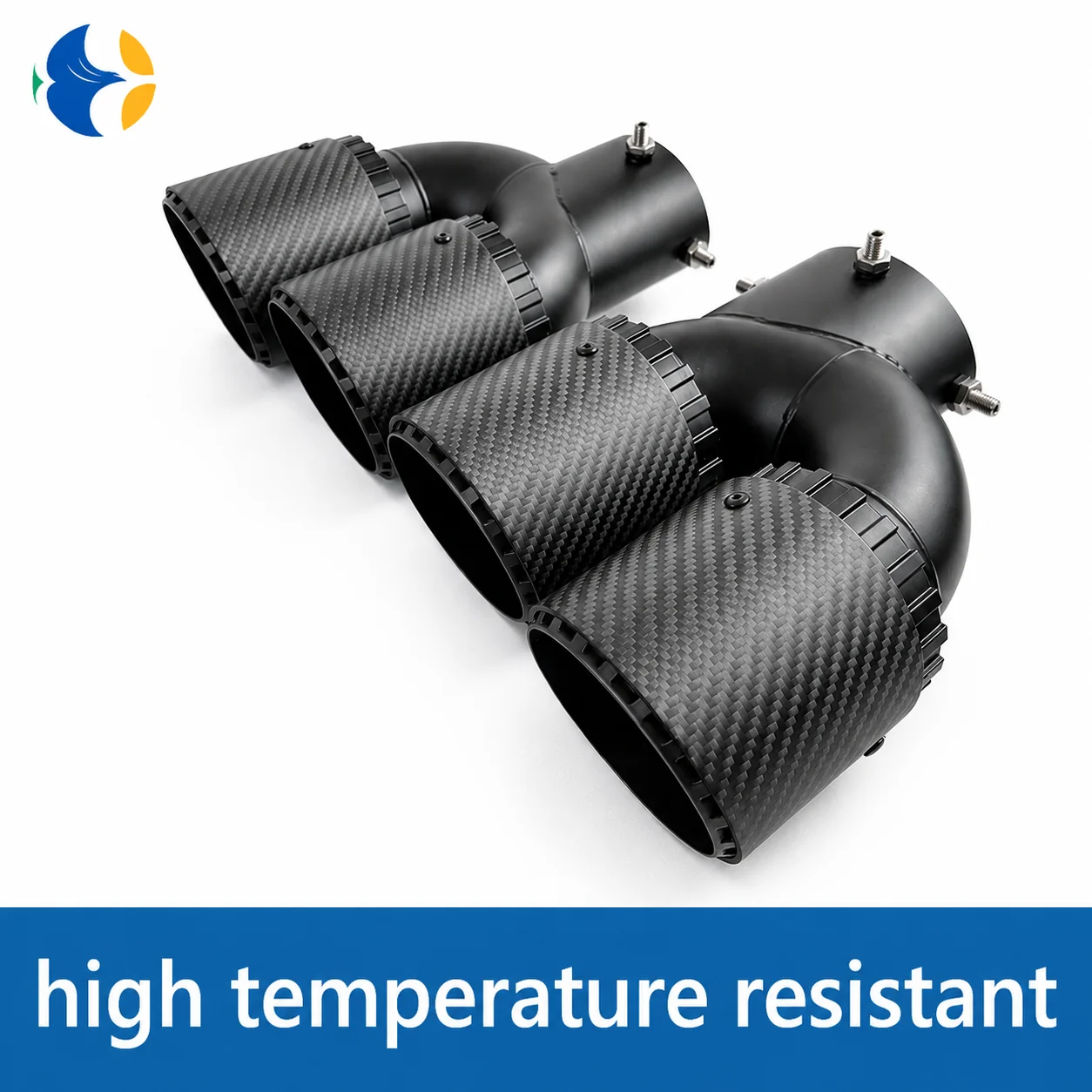 Exhaust Pipe Carbon Fiber car Muffler Tip Cars Accessories Tail Pipe Modify for BMW G20 G28 M240i M340i M440i