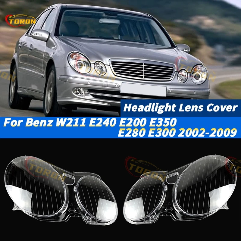 

Для Benz W211 E240 E200 E350 E280 E300 2002-2009 крышка фар автомобиля пылезащитный чехол для фар автомобильные аксессуары автозапчасти