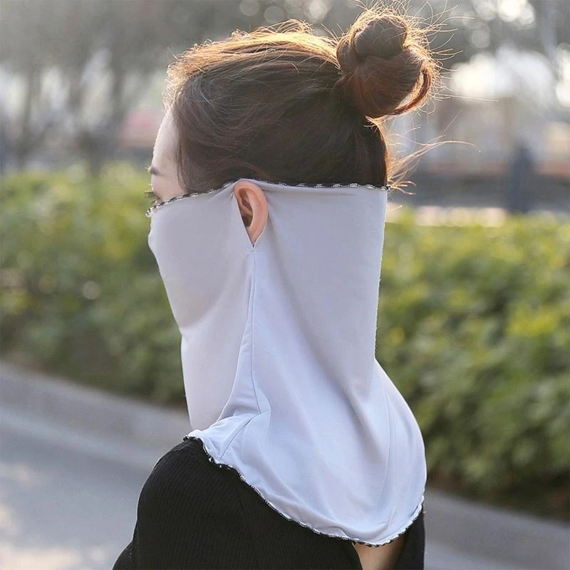 652F 유니osex 페이스 스카프 반다나 반 마스크 목 목 하이킹 아이스 실크 낚시 자전거 헤드 밴드