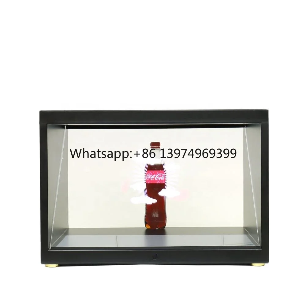 High Brightness 180° 22inch Hologram Display  Holobox Hologram Equipment Holocube  for Exhibition/Museum/Retail