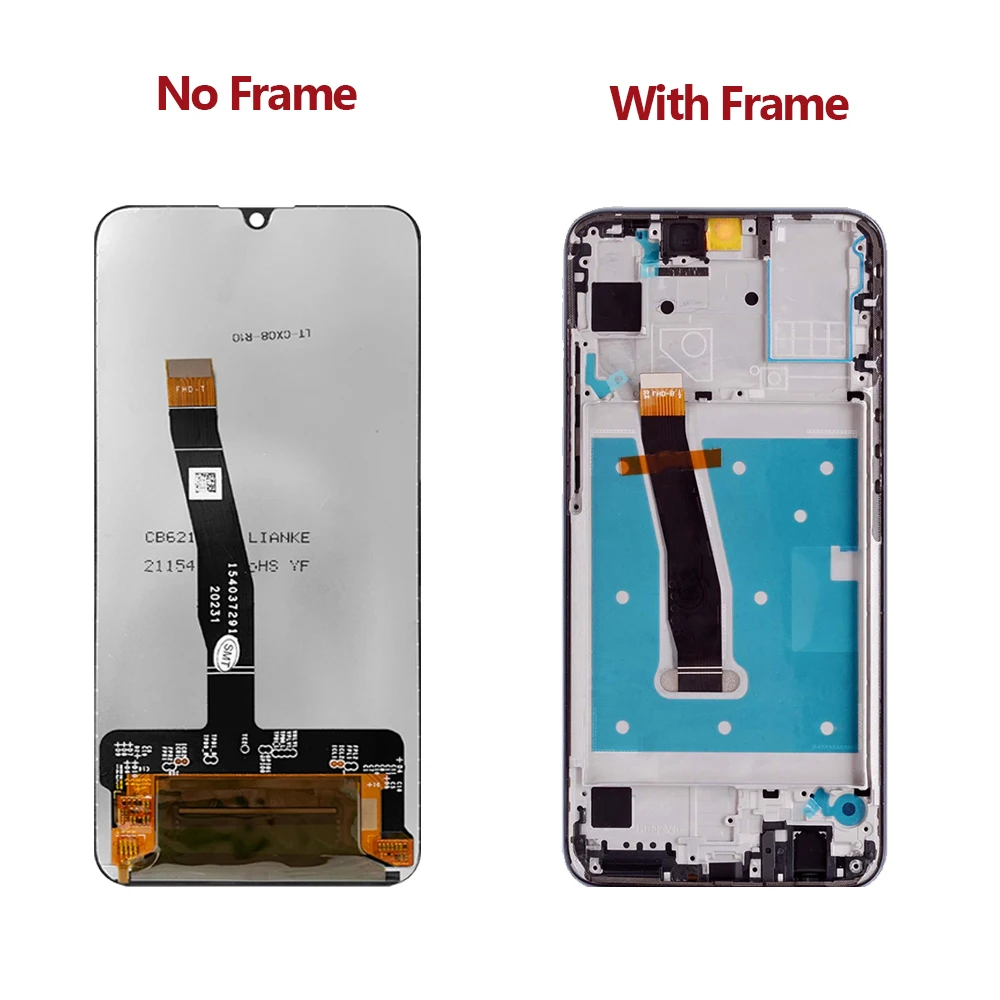 6.21 inch  High Quality LCD for HUAWEI Honor 10i Screen Touch Screen Display for Honor 10 lite LCD+Frame Replacement with frame