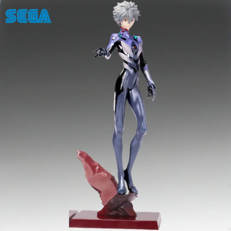 In Stock Sega Original New Century Evangelion Nagisa Kaworu Action Figure Model Doll Brand New Boxed Model Garage Collectible