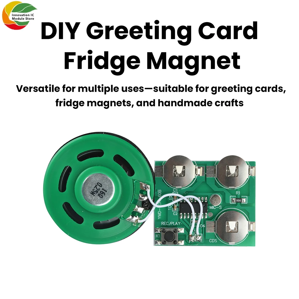 Guia Definitivo do Módulo de Áudio com Botão e Bateria: Como Criar Cartões de Saudação e Decorações Personalizadas em Casa