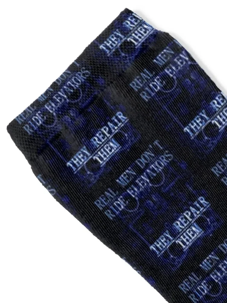 elevator repair, elevator blueprint Socks floor happy halloween Socks Women's Men's