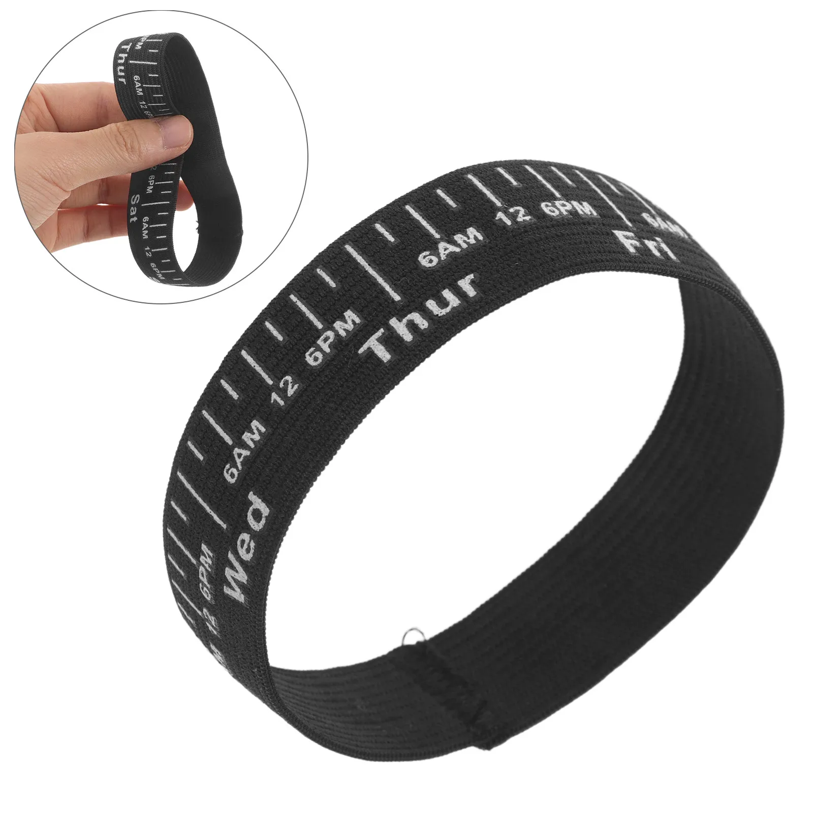 10 Pcs Elastic Belt Sourdough Bread Fermentation Bottle Jar Feeding Band Starter Baking Black Supplies Date for Tracker