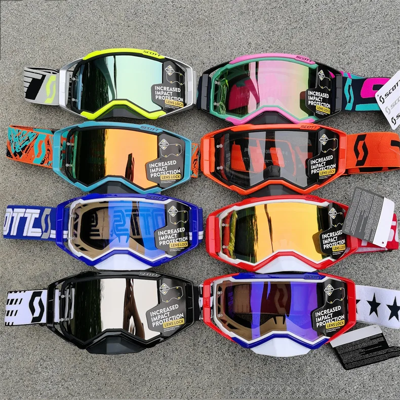 

High-Quality Motorcycle Riding Glasses Outdoor Sports Off-Road Windproof Goggles Racing Protective Eyewear