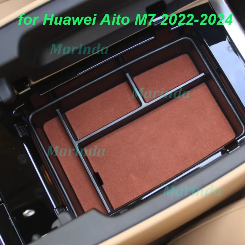 

Car Armrest Case Storage Box for Huawei Aito M7 2022-2024 Central Console Storage Box Sort Layering Box Interior Accessories