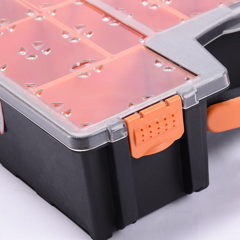 9 Grids Portable Mechanical Accessories Storage Box Multifunctional Storage Tool Plastic Parts Organizer Box