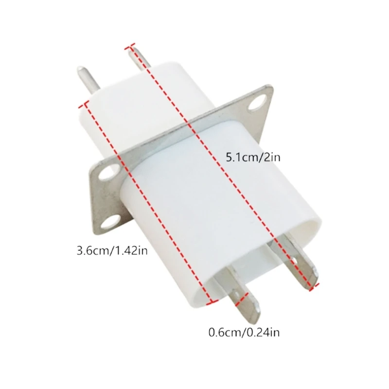 المقابس المغناطيسية قطع غيار فرن الميكروويف المغنطرون دبوس مآخذ التوصيل مآخذ A0NC