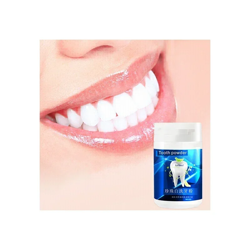 50g Teeth White Powder Cleansing Quick Stain Removing Physical Whitener Toothpaste Oral Hygiene Improve Halitosis Oral Care