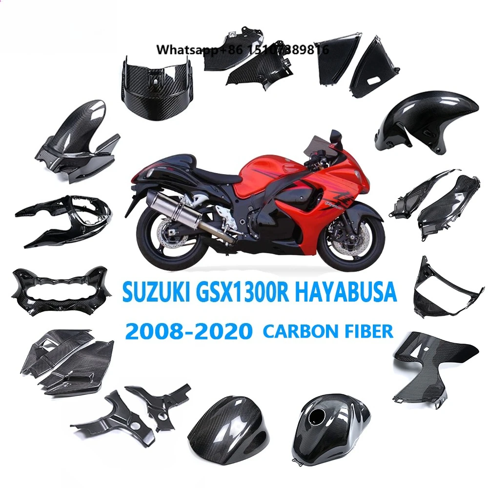 

Carbon Real Full Pre-preg Dry Carbon Fiber Motorcycle Full Carbon Fairings for GSX1300R Hayabusa Gen2 20208-2020