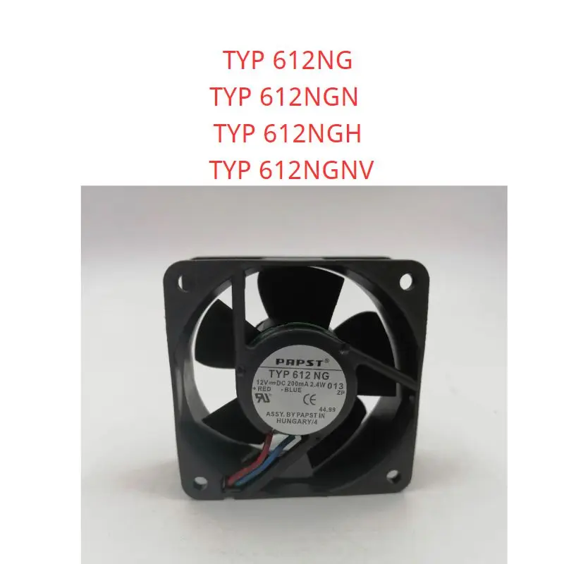 TYP 612NG 612NGN 612NGH 612NGNV Brand new Germany PAPST imported axial flow fan