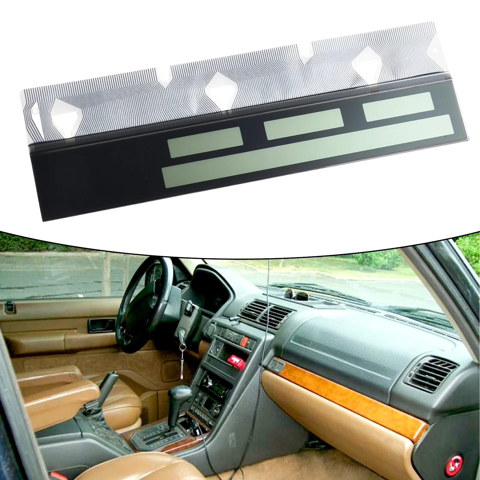 

For Range Rover III Instrument Cluster LCD Display YAC502390PVA Lightweight and Reliable Installation for 2002 2005 Models