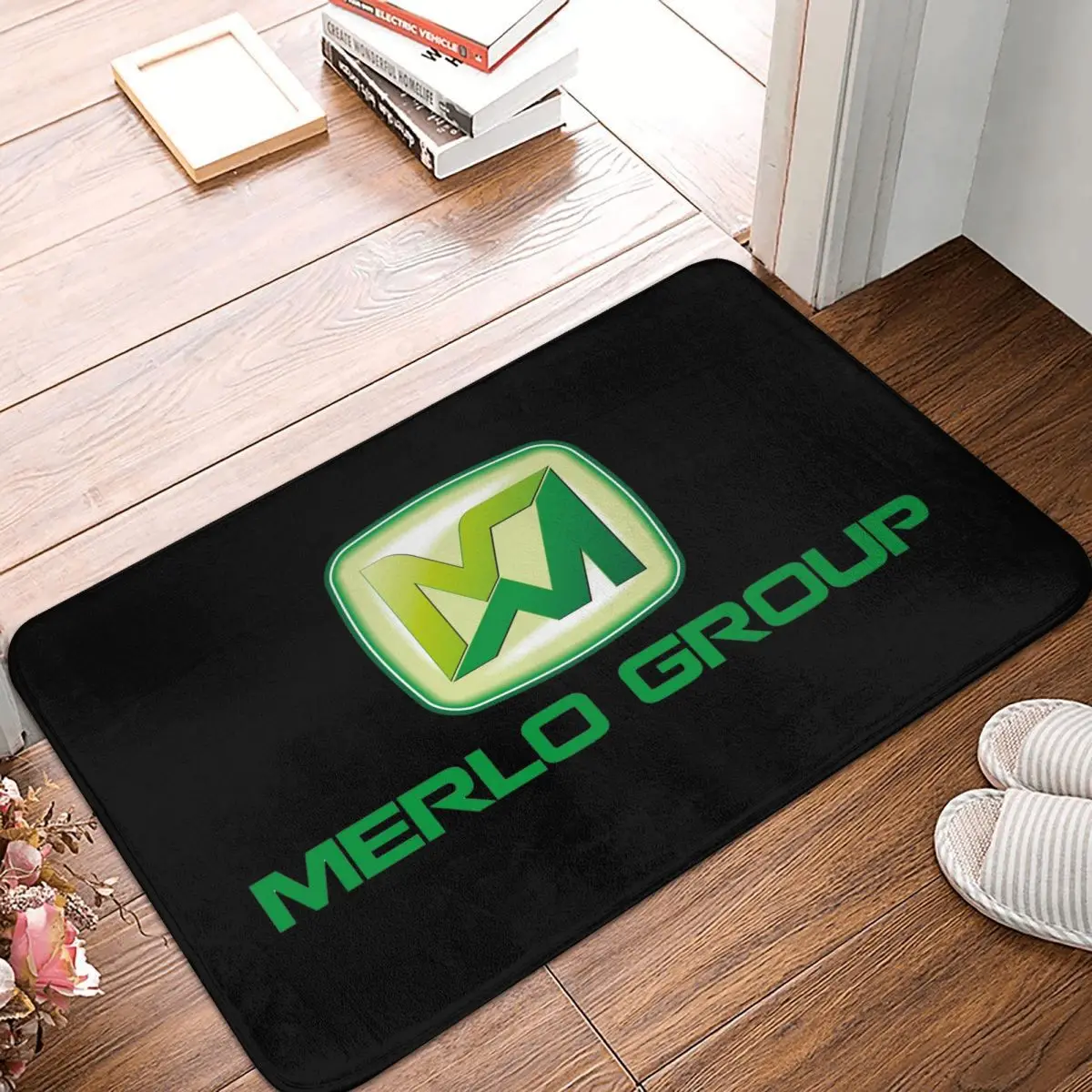 

Merlo Logo Non-slip Doormat Floor Mat Absorbent Mat Carpet Rug for Kitchen Entrance Home Balcony Footpad Mats