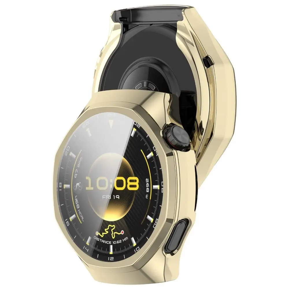 

Full Cover Protective Case Anti-scratch TPU Screen Protector Bumper Shockproof Bumper Shell for Huawei Watch GT 6 Pro 46mm