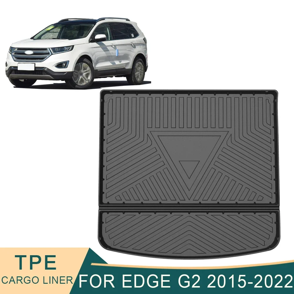 

Нескользящие коврики из ТПЭ для багажника Ford Edge G2 2015-2022