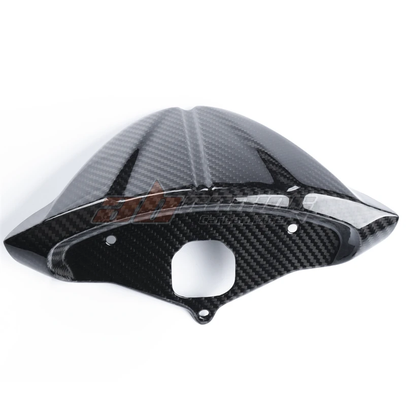 Front Instrument Cover Gauge Mount Cover Dash Cowling Fairing  For Ducati 848 1098 1198  Full Carbon Fiber 100%