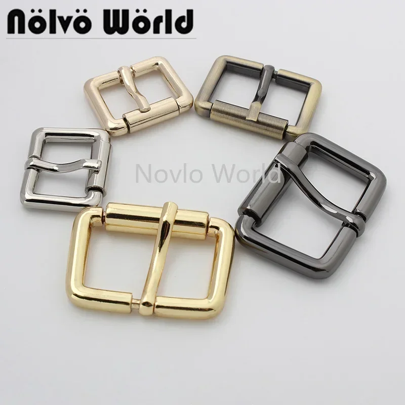50 pieces 4 size 6 colors 20-26-31-38mm Inner Rectangle Shape Pin Buckle For Chains Bag Purse Handbag Shoulder Accessories