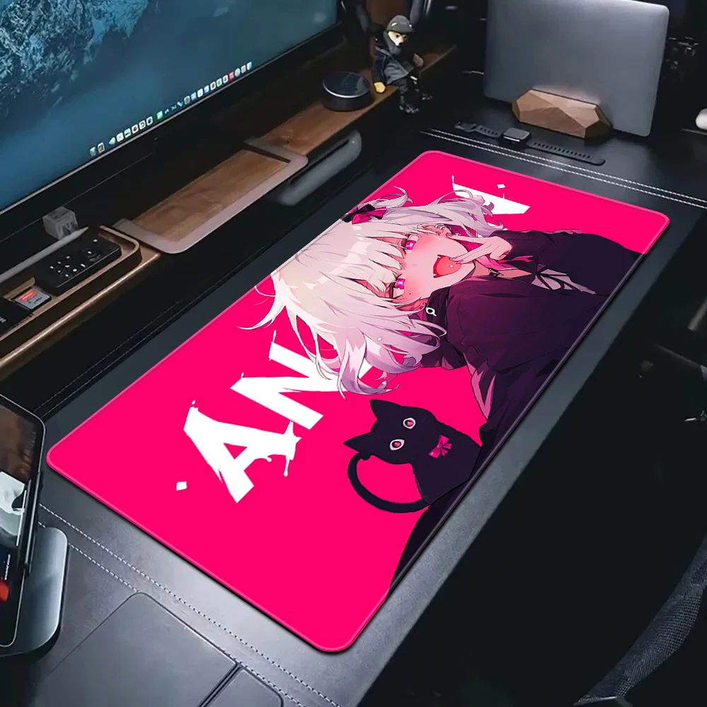 Kawaii Mousepad Computer XXL MousePads Keyboard Pad Mouse Mat Anime Girls Gamer Soft Office Carpet Table Mat Desktop Mouse Pad