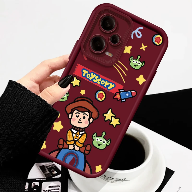 Buzz Light Toy Story Eye Ladder For Xiaomi Redmi Note 13 12 12C 11 11S 10 10C 10A 9C 9A Pro 5G Cover Phone Case