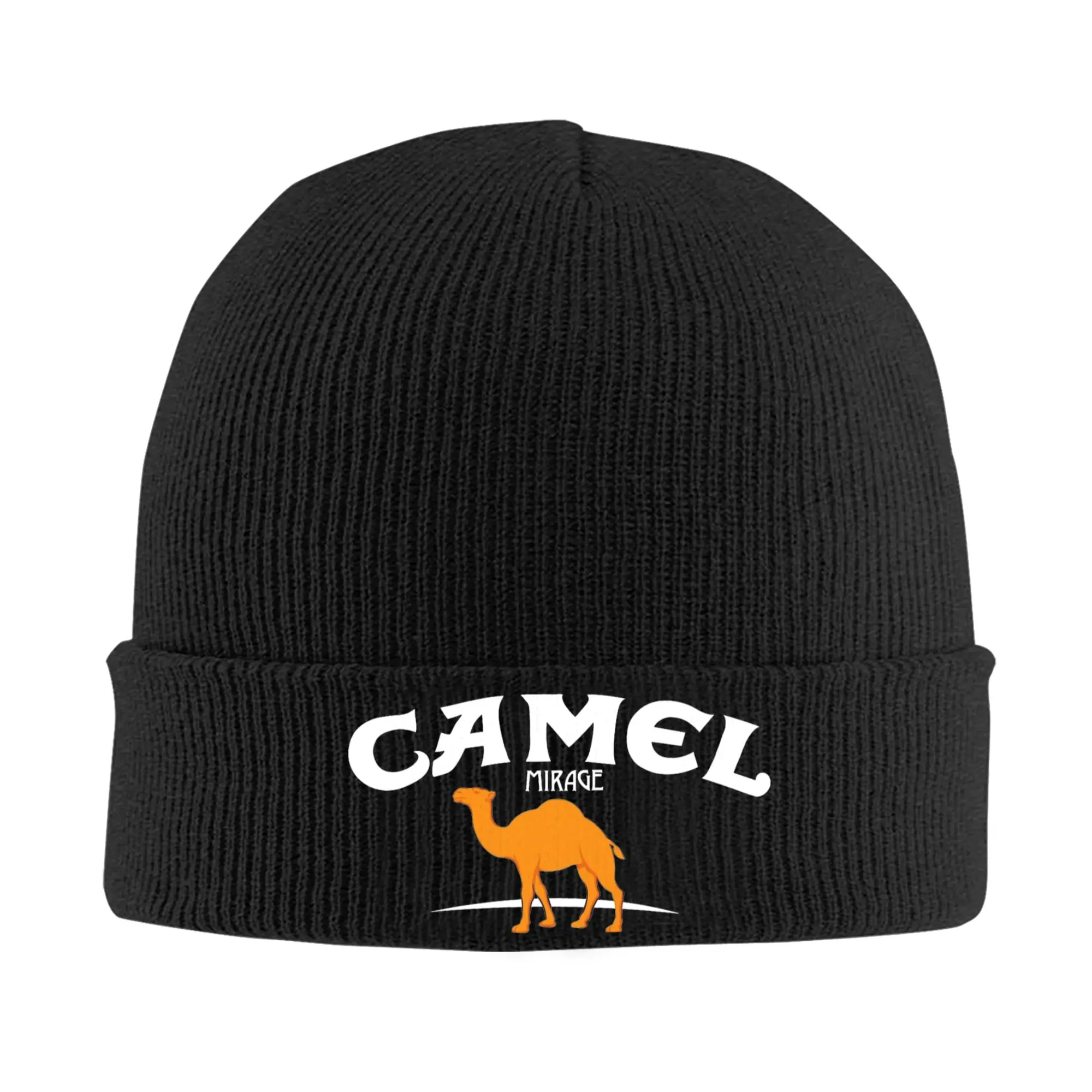 Camels Mirage Band  Hat Autumn Winter Skullies Beanies Warm Cigarettes Music Caps Men Women Acrylic Skullcap
