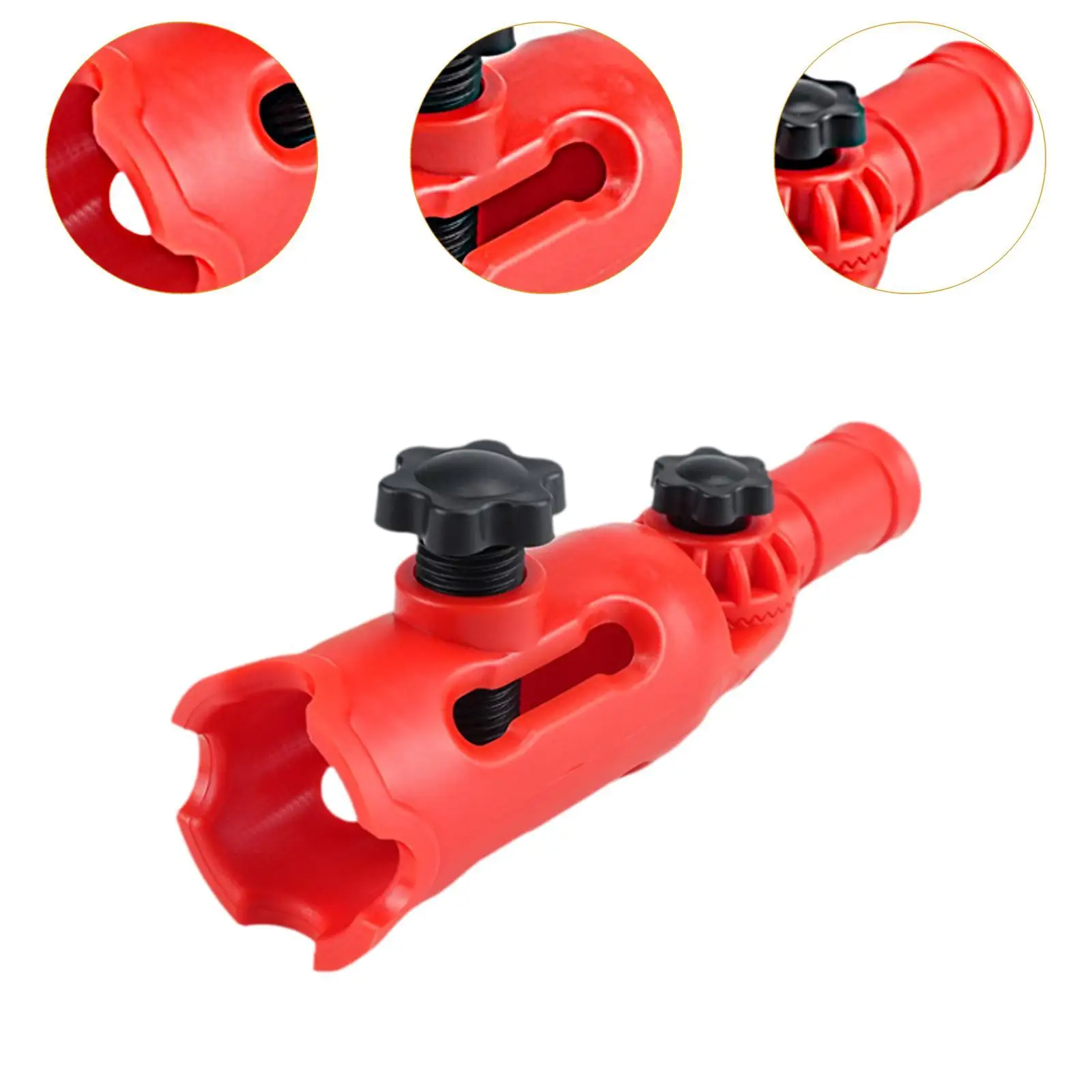 Multi Angle Paint Brush Extender Red Household Extension Pole Attachments