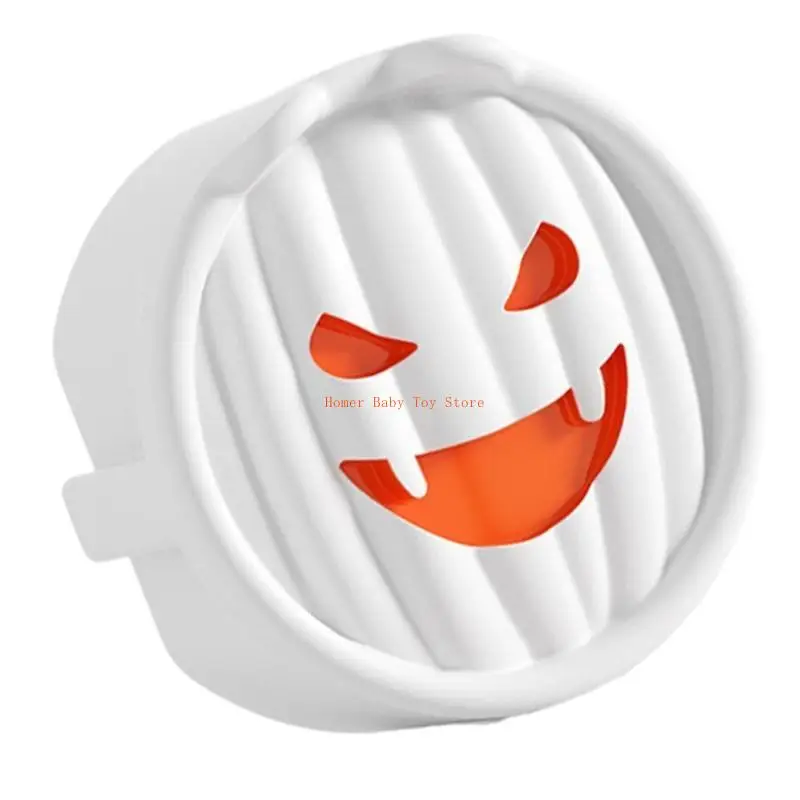 J0PF Kids Safety Socket Pelindung Pelindung Tema Halloween Tema Keluar Tahan Anak Instalasi Mudah untuk Bayi