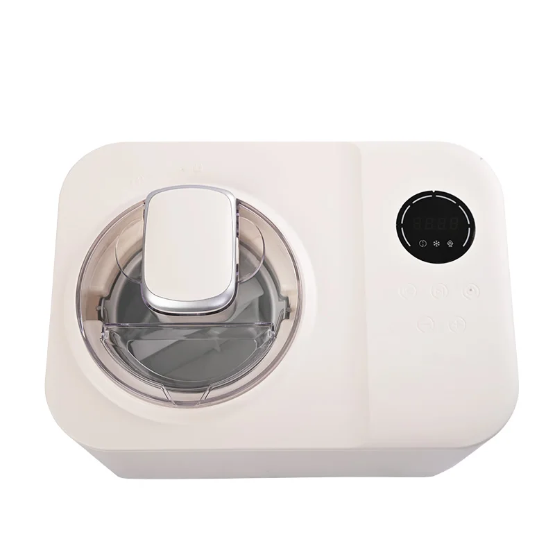 Durable Lifecode 1.2L Home Use Cooling Mini Ice Cream Maker Tabletop Machine With Compressor