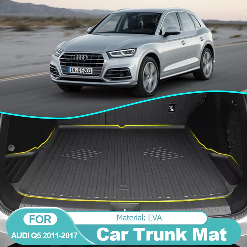 

Car Rear Boot Cargo Liner Tray Trunk Mat Carpet Cushion Pad Carpet Pad Anti-dirty Anti-water for Audi Q5 SQ5 2011~2017 2015 2016