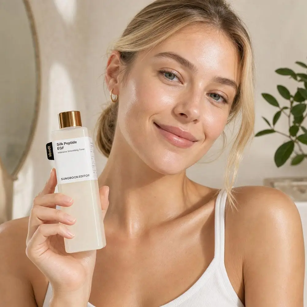 300ML Silk Peptide EGF Intensive Smoothing Toner – Advanced Renewal & Deep Hydration Building Resilient Protective Barrier Pore