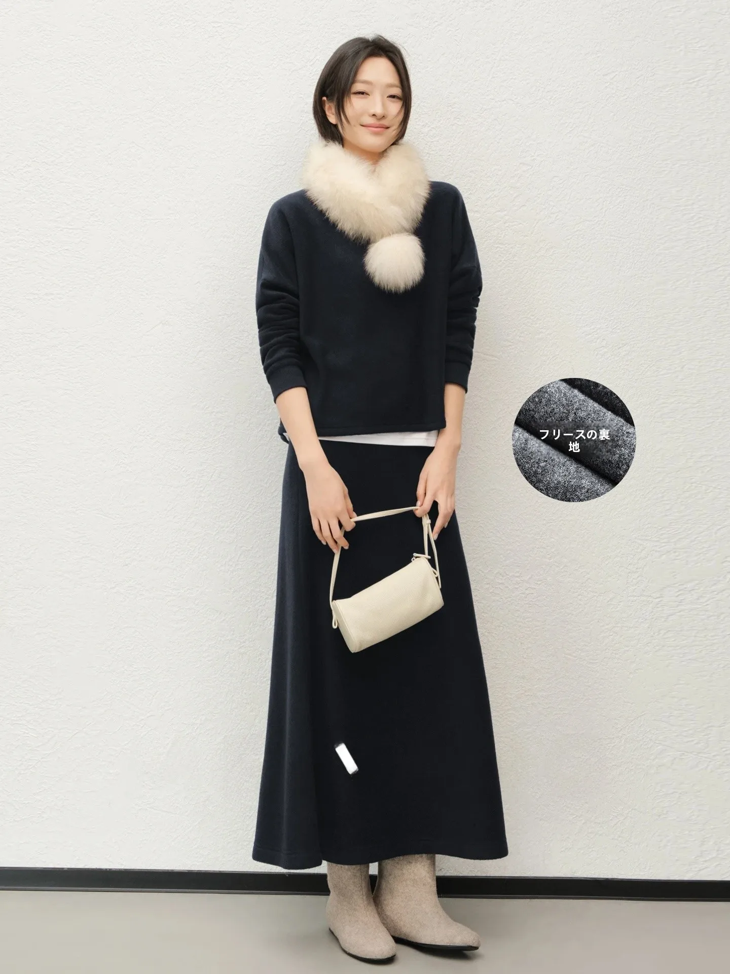 

Комплект женской повседневной одежды Meiyang: утепленный флисом, с круглым вырезом, из полиэстера, с высокой талией, длинными рукавами, для осени и зимы