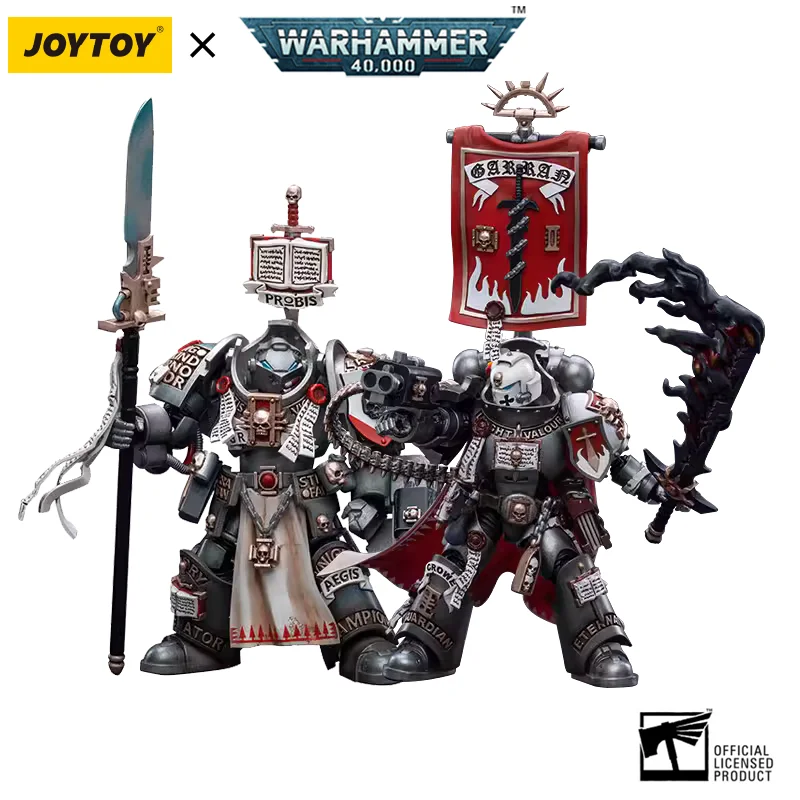 

JOYTOY Warhammer 40k 1/18 Action Figures Anime 13.4cm Grey Knights Terminator Caddon Vibova Collection Model Toys Official Store