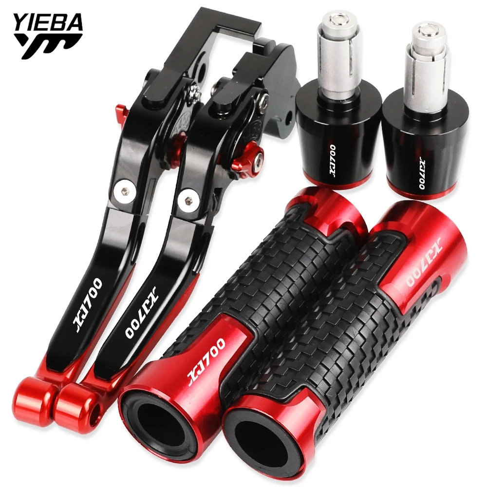 

xj700 maxim x Motorcycle Aluminum Brake Clutch Levers Handlebar Hand Grips ends For YAMAHA xj700 maximx 1984 1985 1986