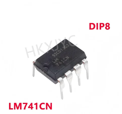 10-100/PCS New LM741CN LM741 DIP8 High-precision operational amplifier chip In Stock