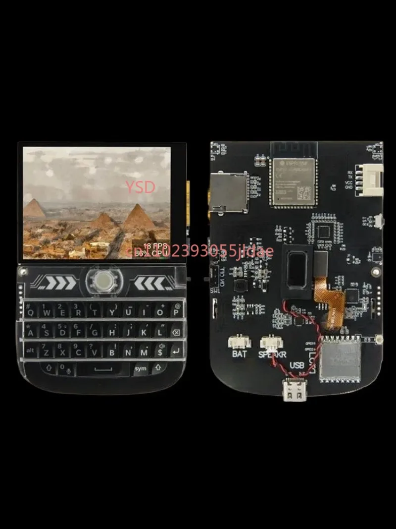 2.8 Inch Touch Screen WiFi Bluetooth Development Board Compatible with T-Deck ESP32-S3 LoRa Module