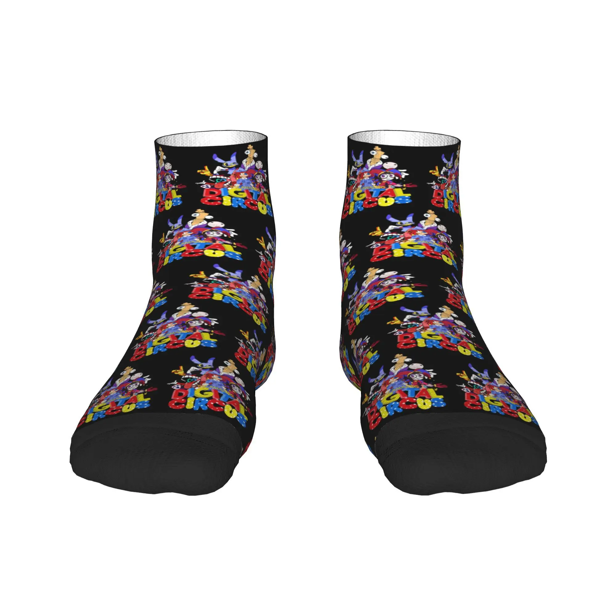 

The Amazing Digital Circus Socks Harajuku Sweat Absorbing Stockings All Season Socks Accessories for Unisex Birthday Present