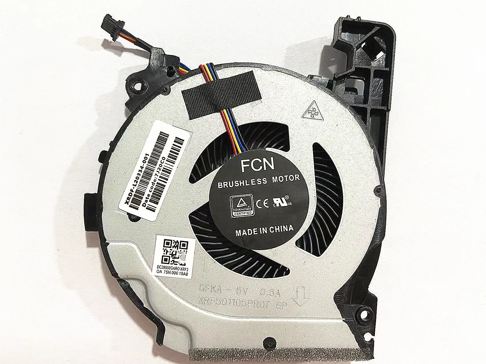 New for HP Light and Shadow Wizard 4th generation, Green Blade 15-CX TPN-C133 fan, single CPU