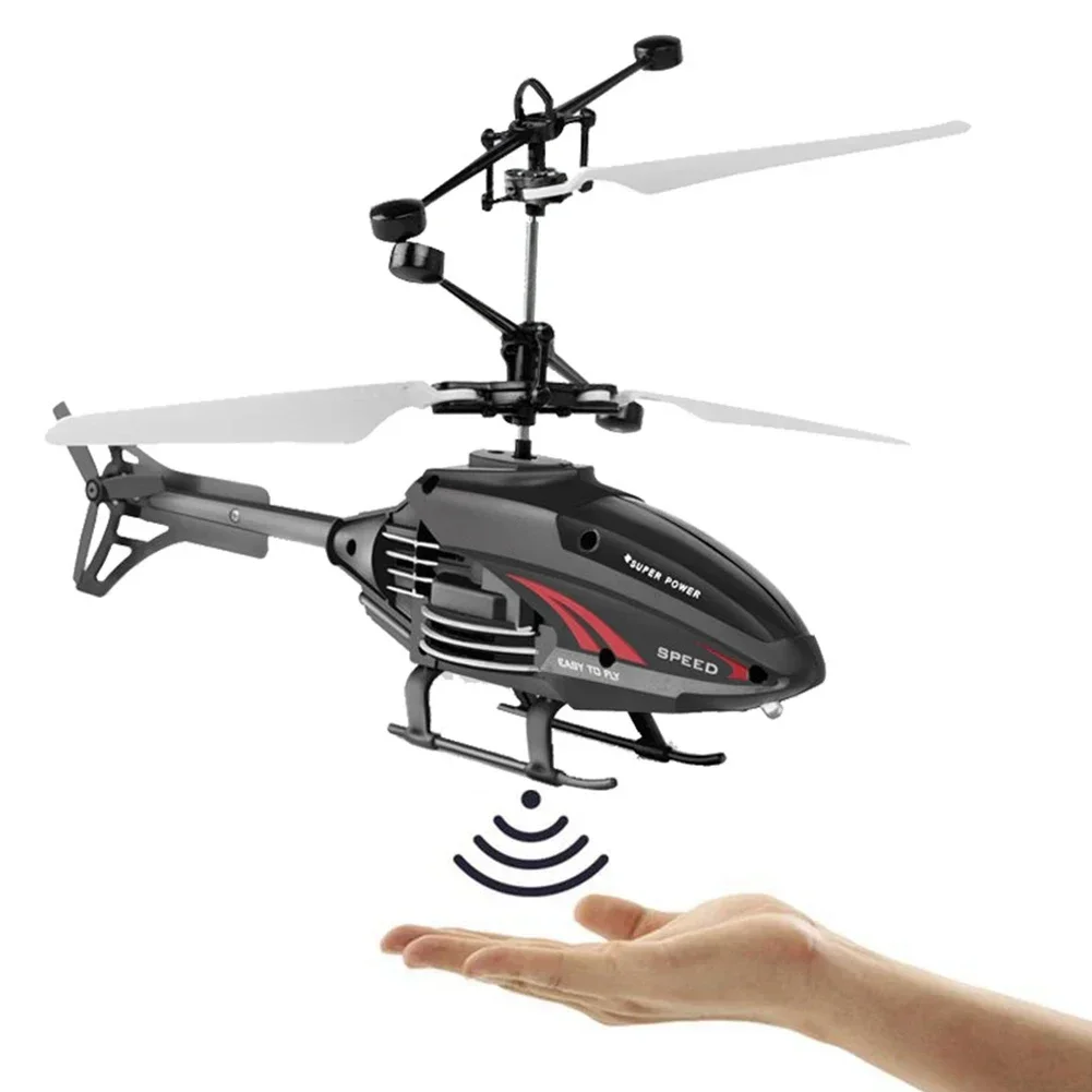 Remote Control Aircraft Induction 2CH Suspension Helicopter Fall-resistant Drone Toys Hobbies Remote Control Toy