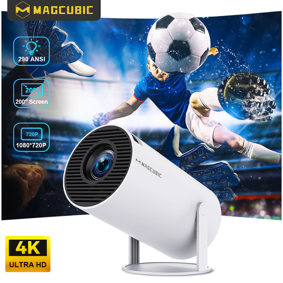  MAGCUBIC Projector HY300 PRO 8K Android 14 Dual Wifi6 290ANSI Allwinner H726 BT5.4 1080P 1280720P Home Cinema Outdoor Projetor 