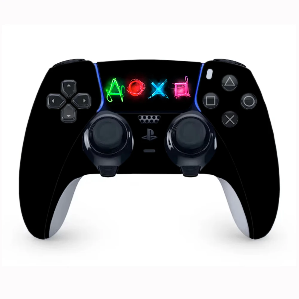 Custom Design Protective Cover Sticker For PS5 DualSense Edge Controller Gamepad Joystick Skin Decal PS5 Edge Skin