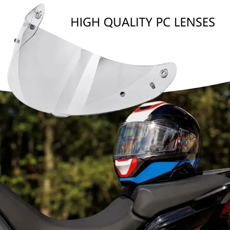 F1CF Full Face Motercycle Helmets Visors Lens for HJC HJ17 C90 C91 C91N